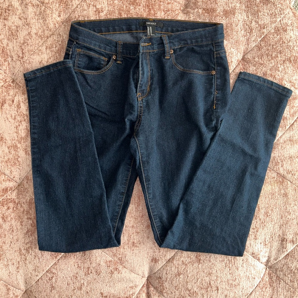 Forever 21 Dark Denim Jeans